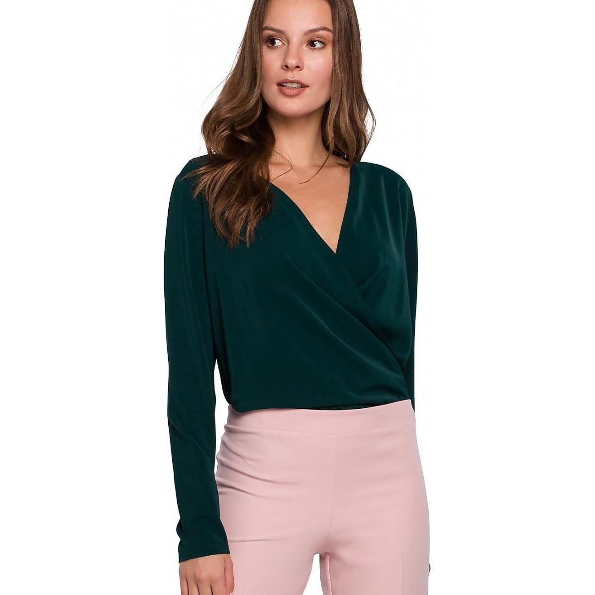 Makover, Bluse, Bluse, Grün, (L)