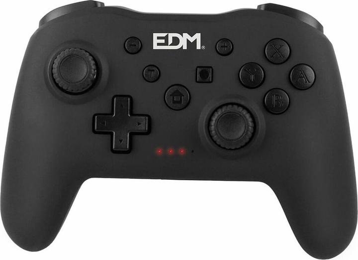 Actual product image EDM Wireless gaming controller 07750 for players Black (Windows, iOS, Android, PC, Switch)