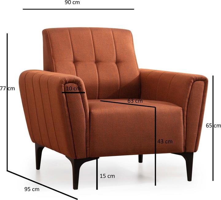 Produktbild Atelier del Sofa Hamlet (1-Sitzer)