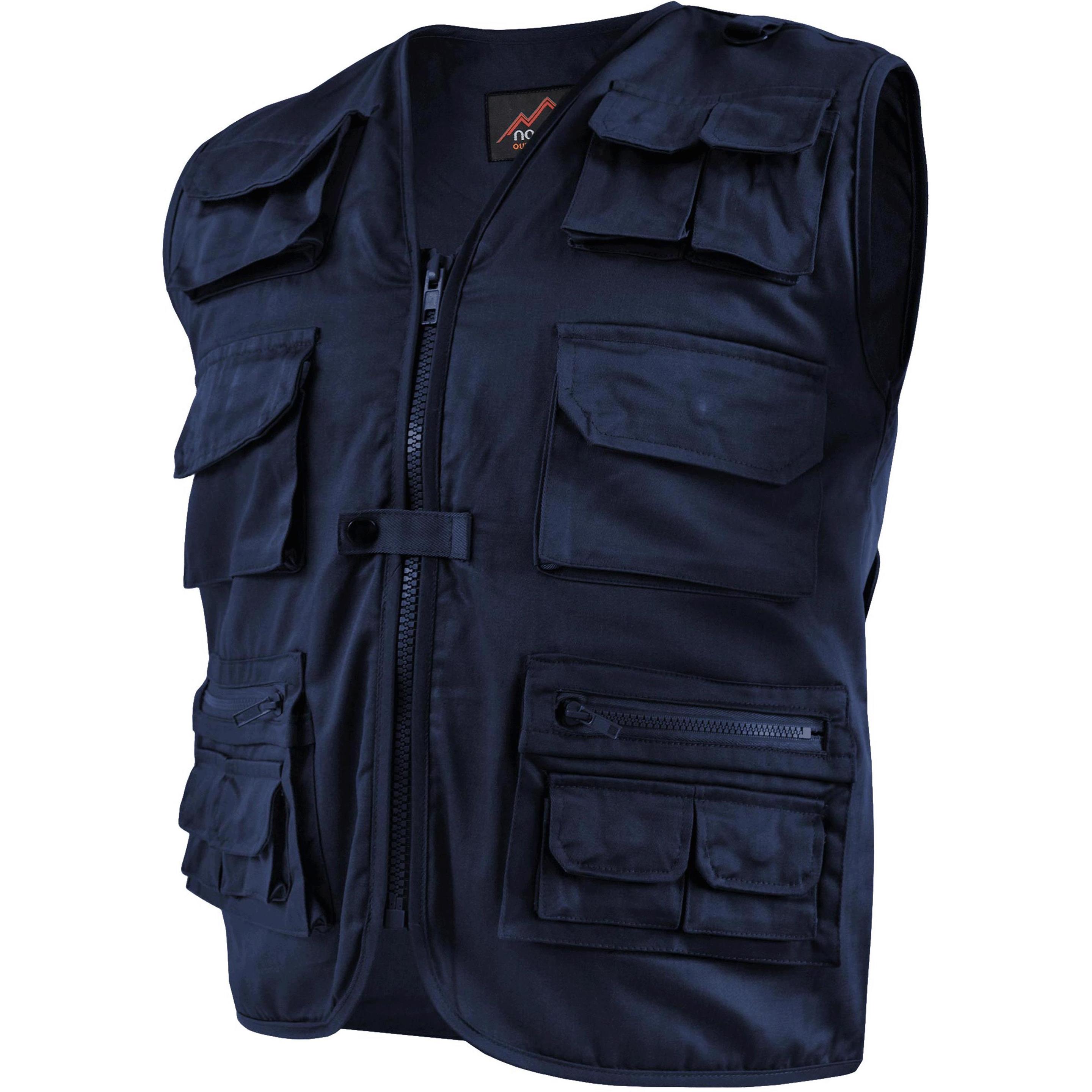 Normani, Herren, Weste, Herren Outdoor-Weste Acacia, Blau, (S)