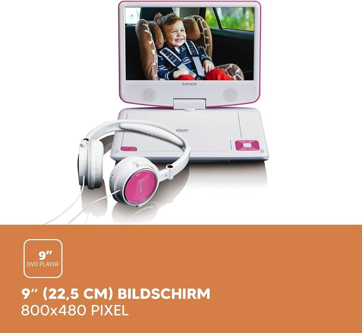 Actual product image Lenco DVP-910 (Portable DVD player)