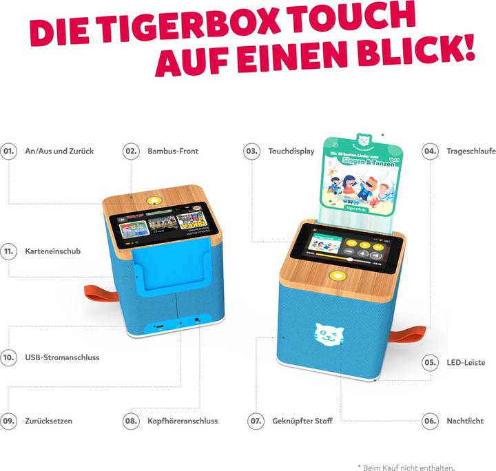 Actual product image Tigermedia Tigerbox Touch Plus - Swiss-Edition (German)