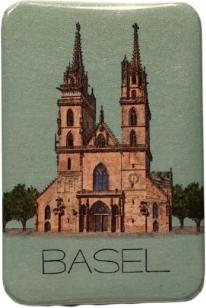 Immagine prodotto CreaDiva Magnete della cattedrale di Basilea - Basel Braun