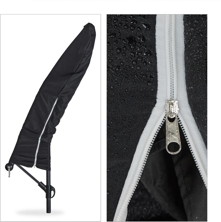 Image du produit Relaxdays Parasol déporté (3 m)