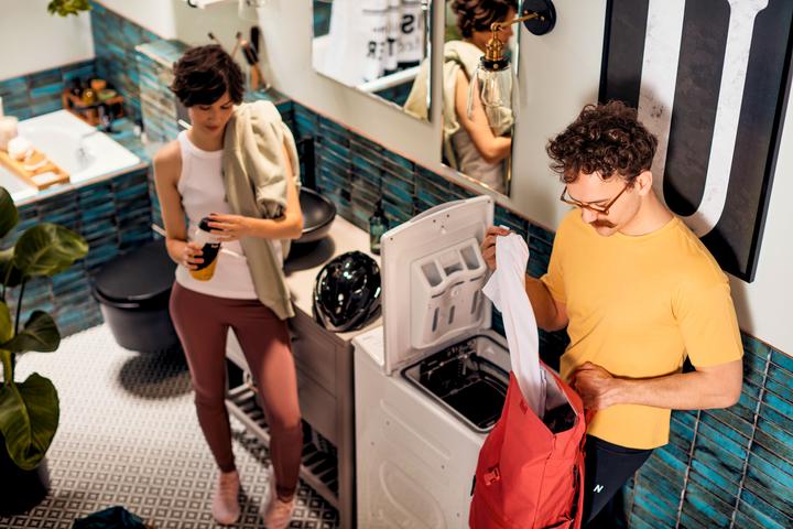 Actual product image Amica Top Loader Washing Machine WT 461 700 Capacity 6 kg 1000 rpm (6 kg, Right)