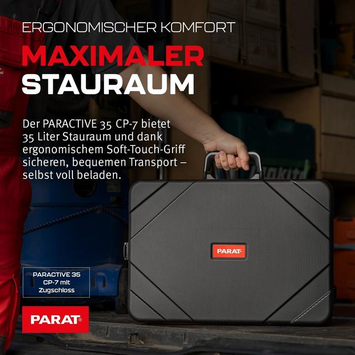 Actual product image Parat PARACTIVE 35 CP-7 82000151 Tool case, unequipped (W x H x D) 490 x 3