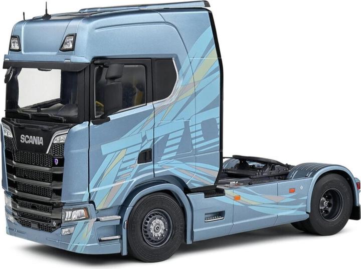 Produktbild Solido 1:24 Scania S770 Highline blau
