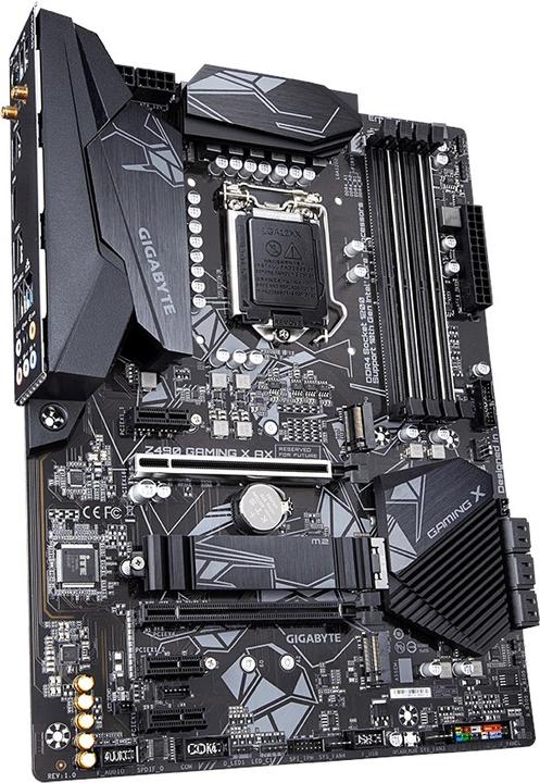 Produktbild Gigabyte Z490 Gaming X AX, Intel Z490 Mainboard - Sockel 1200 (LGA 1200, Intel Z490, ATX)