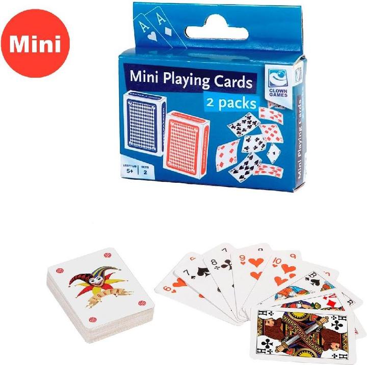 Actual product image Clown games Clown Mini Games Playing Cards Set 2 (German, French, Italian, English, Dutch, Spanish)