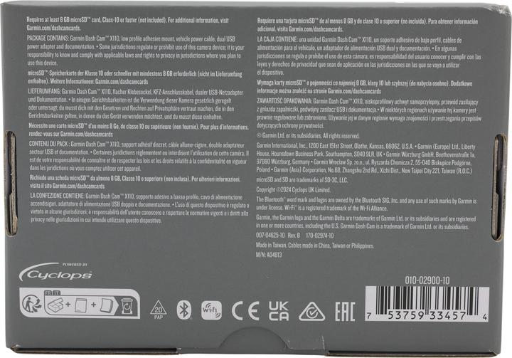 Produktbild Garmin X110 (Eingebautes Display, GPS-Empfänger, Full HD)
