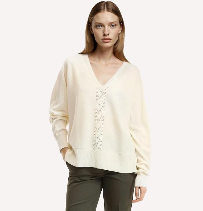 Image du produit Anne Weyburn V-Ausschnitt-Pullover aus Feinstrick (XL)