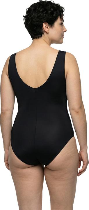 Actual product image Ulla Popken Gradient Wrap Look One Piece Swimsuit (60)