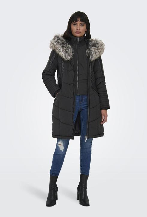 Image du produit Only Manteau à capuche en fourrure (S)