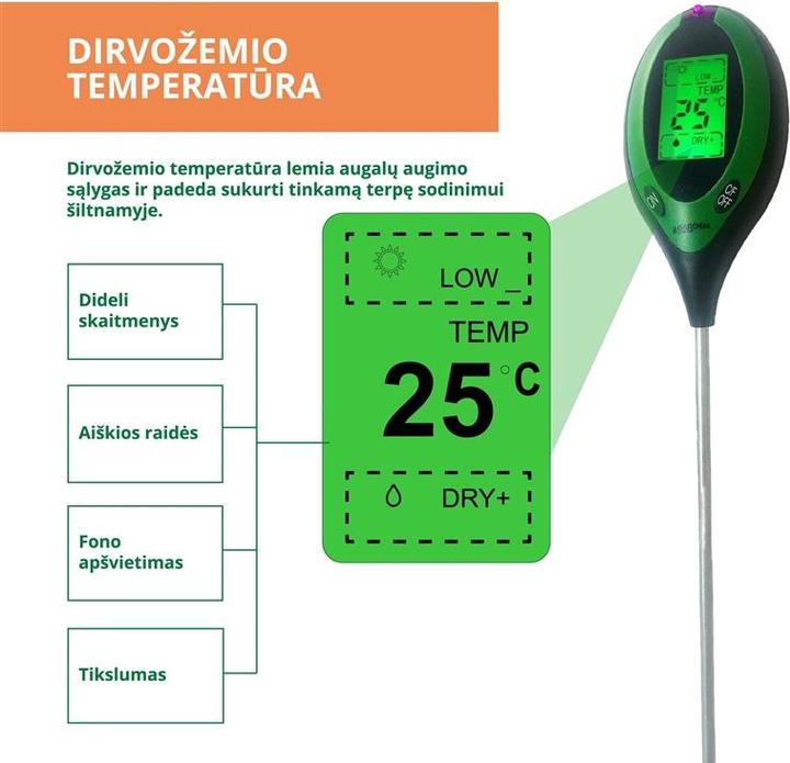 Image du produit Garden Center Acidity measuring device TRST-02