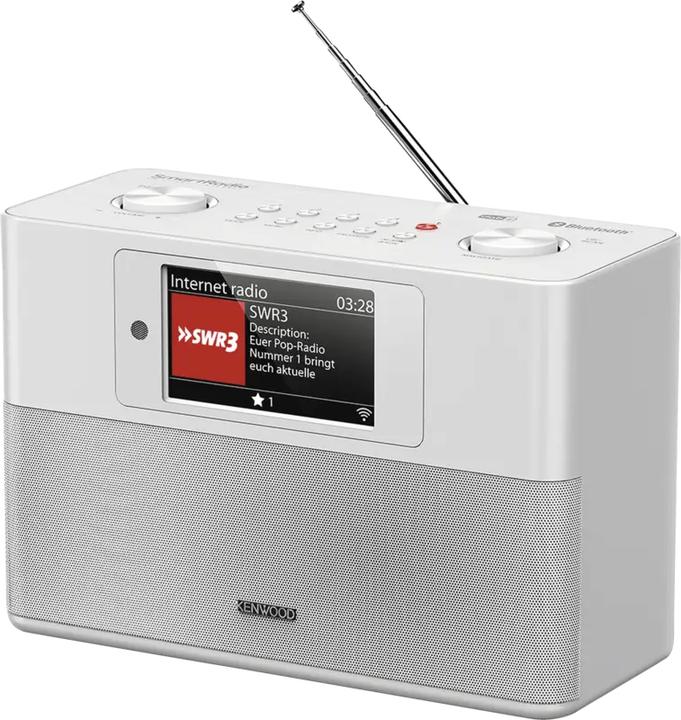 Actual product image Kenwood CR-ST200S-W (DAB+, FM, Internet radio, Bluetooth, Wi-Fi)