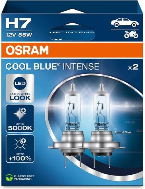 Produktbild Osram Scheinwerferlampe H7 55W 12V 64210 CBN COOL BLUE (H7)