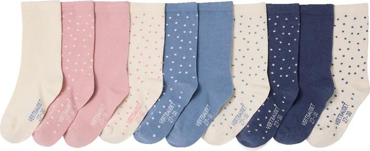 Produktbild Vertbaudet 10er-Pack Kinder Socken mit Tupfen BASIC (10er Pack, 35 - 38)