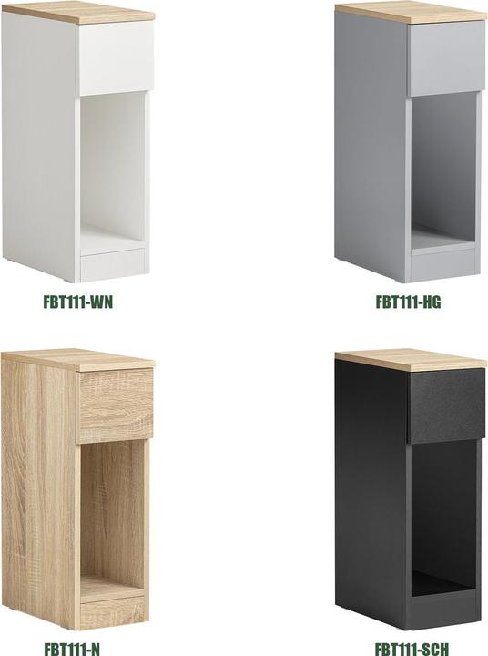 Produktbild SoBuy FBT111-WN (20 x 35 x 60 cm)