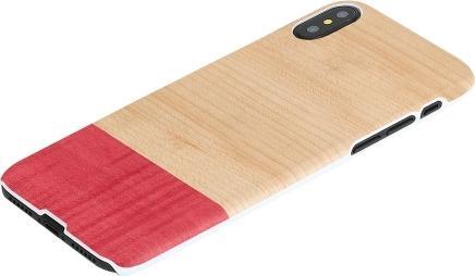 Immagine prodotto Man&Wood Custodia per iPhone X/XS miss match bianco (Apple iPhone X)