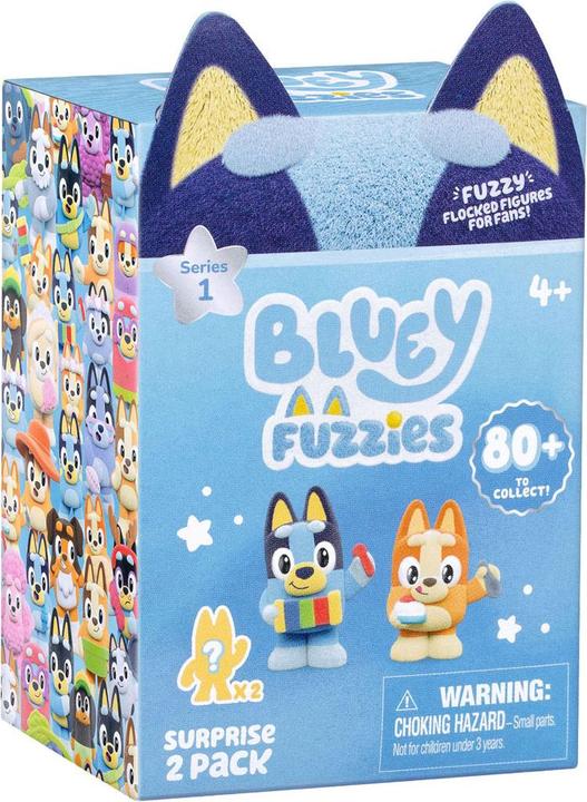 Actual product image Bluey Fuzzies – Mini Figures – 2 pack (90452)