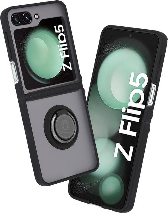 Produktbild Techsuit - Glinth - Samsung Galaxy Z Flip5 - Black (Samsung Galaxy Z Flip5)