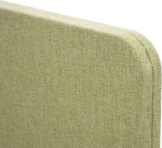 Image du produit Mendler Cloison acoustique de bureau HWC-G75, panneau d'affichage, double paroi tissu/textile 60x120cm vert (60 x 120 x 2 cm)