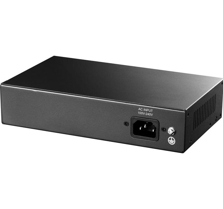 Actual product image Cudy FS1006P network switch Fast Ethernet (10/100) Power over Ethernet (PoE) Black (6 ports)