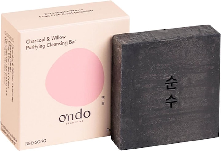 Ondo Charcoal & Willow Purifying Cleansing Bar (Reinigungsmilch)