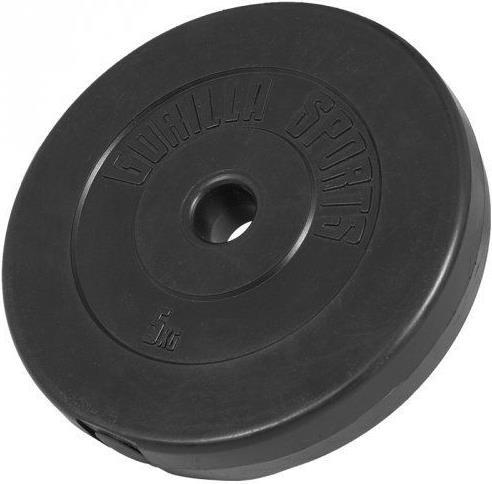 Actual product image Gorilla Sports Weight plates (1 x 5 kg)