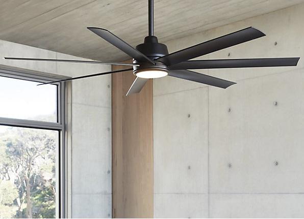 Immagine prodotto Beacon Ventilatore da soffitto DC Atlanta nero con LED (57 dB)