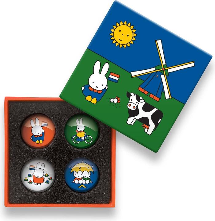 Produktbild Magic Touch of the Dutch magnete miffy-glas (x4) (4 x)