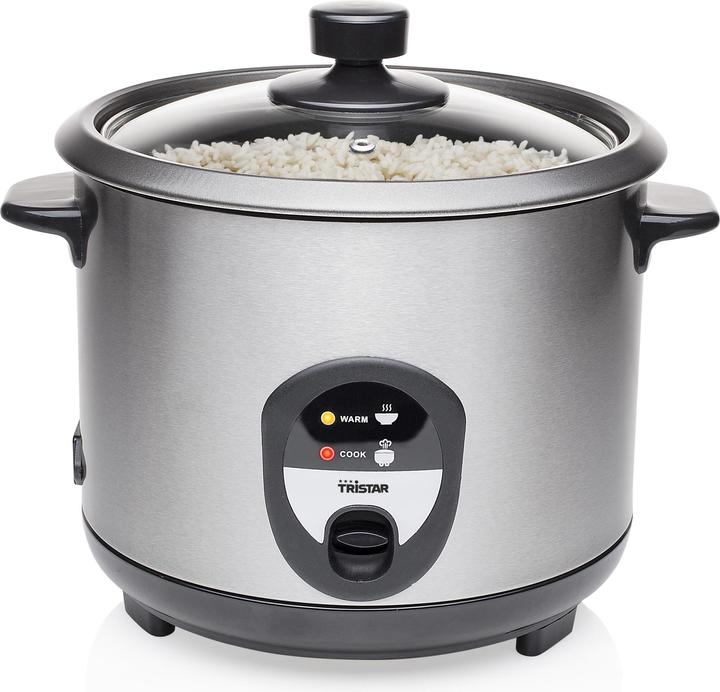 Tristar DUPLIKAT RK-6127 Rice cooker Black / Stainless steel, 500 W