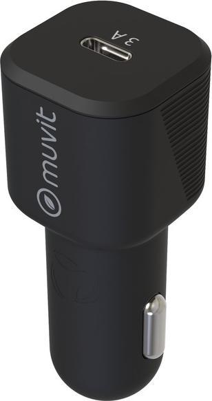 Produktbild Muvit MCDCC0008 mobile device charger Black Auto