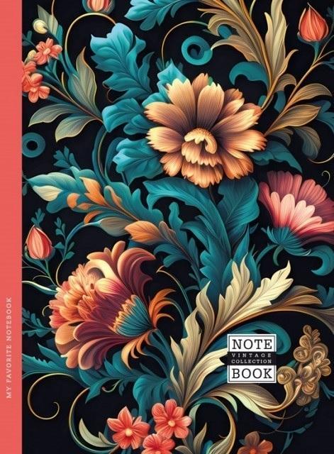 Produktbild Fresh Dekoratives Notizbuch 143x200/64K Raster TW Flora (Harter Einband)