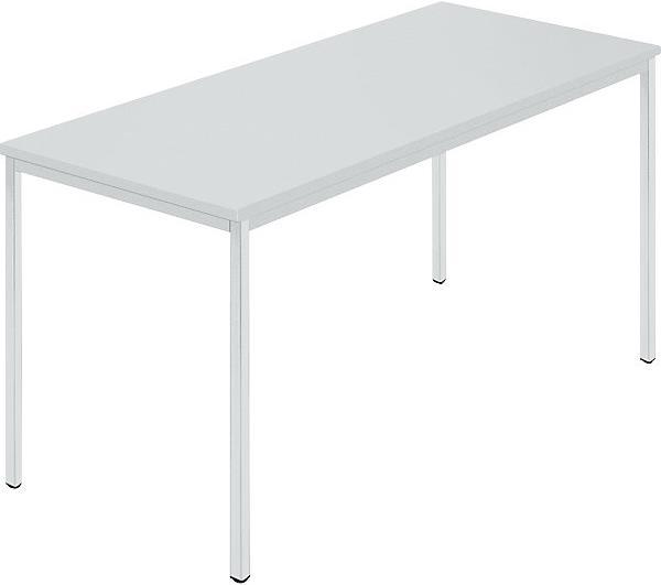 kaiserkraft Rectangular table, square tube
