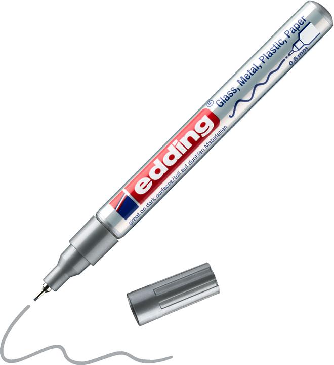 Produktbild Edding 780-CREA (Silber Metallic, 0.80 mm, 1 x)