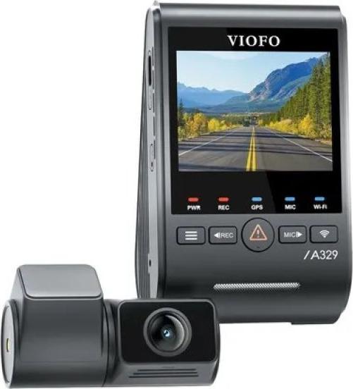 Image du produit Viofo A329S 2CH (Bluetooth, Écran intégré, Récepteur GPS, WiFi, 4K)