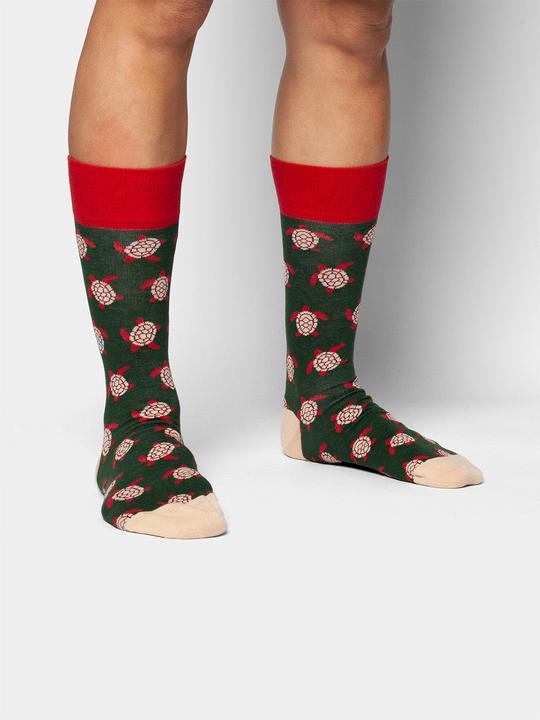 Actual product image DillySocks Turtle Love (Single pack, 36 - 40)