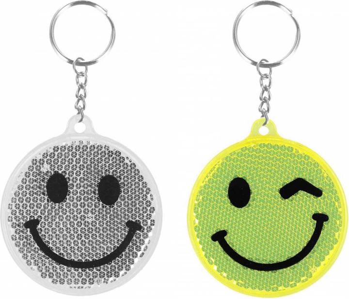 Actual product image Starpak Reflective emot keyring (display - 12 pieces)