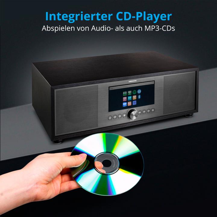 Produktbild Medion LIFE P66400 (AM, DAB+, FM, Internetradio, Bluetooth, WLAN)