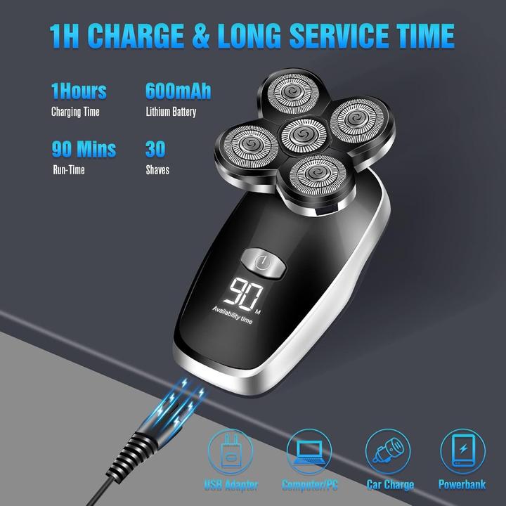 Actual product image Cbx Electric shaver 5-in-1 silver