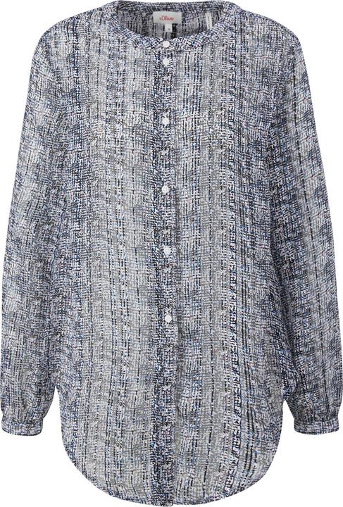Produktbild s.Oliver Bluse Bluse in semitransparenter Optik (38)