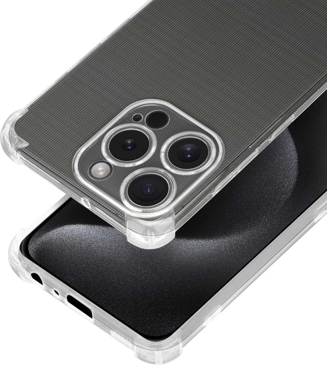 Actual product image Cadorabo Bumper Case for Apple iPhone 15 PRO TPU Ultra Slim AIR (Apple iPhone 15 Pro)