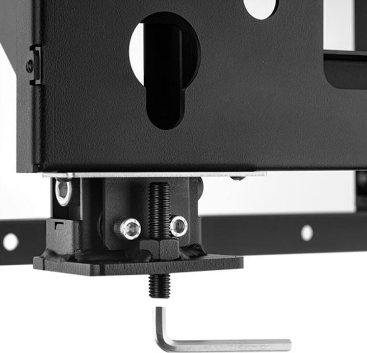 Image du produit Hagor VWH-5 Support vidéo mural pour écrans 140 à 190cm 55 à 75 pouces réglage fin de la profondeur tr... (Mur, 65", 150 kg)