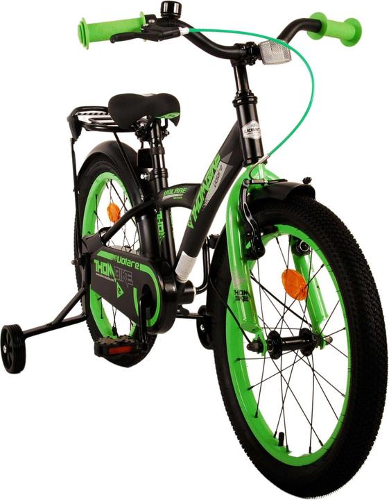 Actual product image Volare Thombike Kinderfiets - Jongens - 18 inch - Zwart Groen (18")