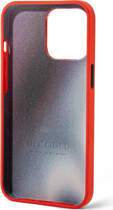 Produktbild Decoded Silicone Backcover iPhone 13 Pro Max Brick Red (Apple iPhone 13 Pro Max)