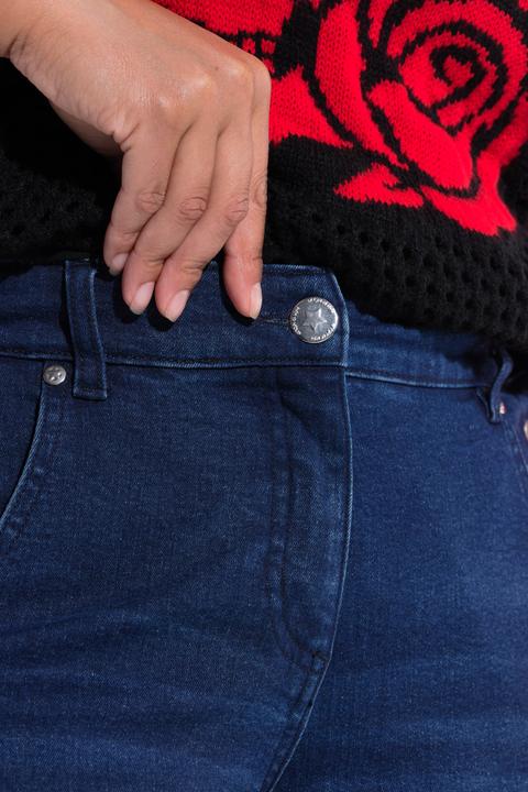 Immagine prodotto Angel of Style Jeans modello Paula dal taglio dritto con laccetto laterale e cinque tasche (50)