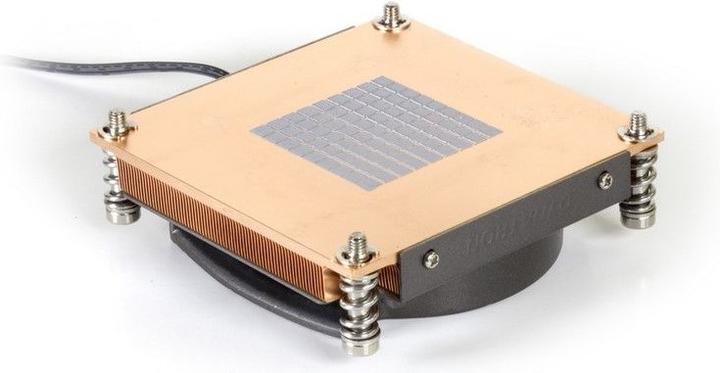 Actual product image Intertech R-18, 1U active, 95W TDP, LGA 2011, 2066 (27.70 mm)