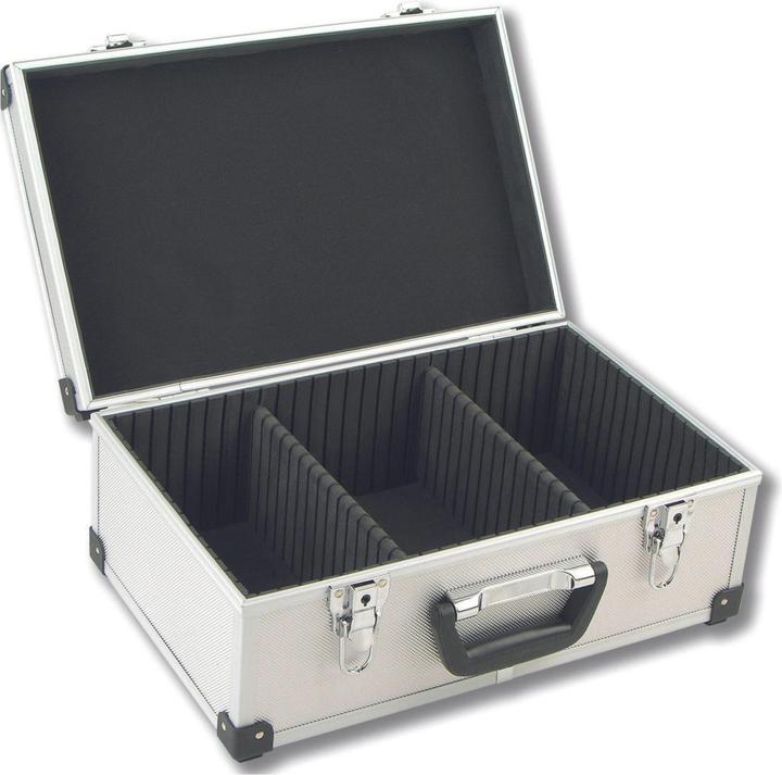 Perel CD/DVDKoffer (Plattenspieler, CDs, DJ Controller, Platten)