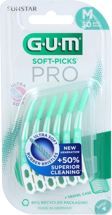Actual product image GUM Soft Picks Pro Medium (30 x, 1.30 mm)